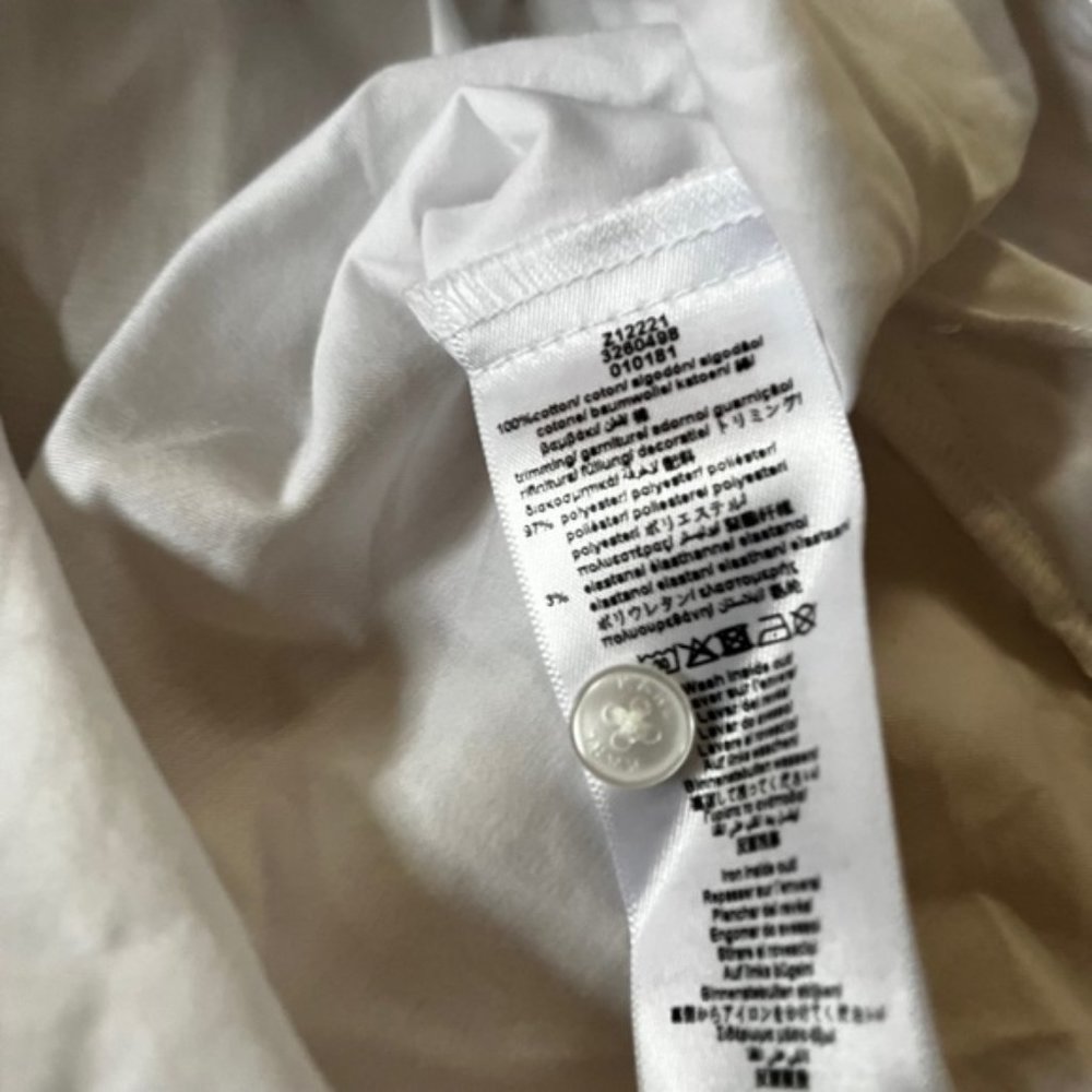 Karl Lagerfeld Kids White Dress Girls Size 10 - Picture 8 of 12